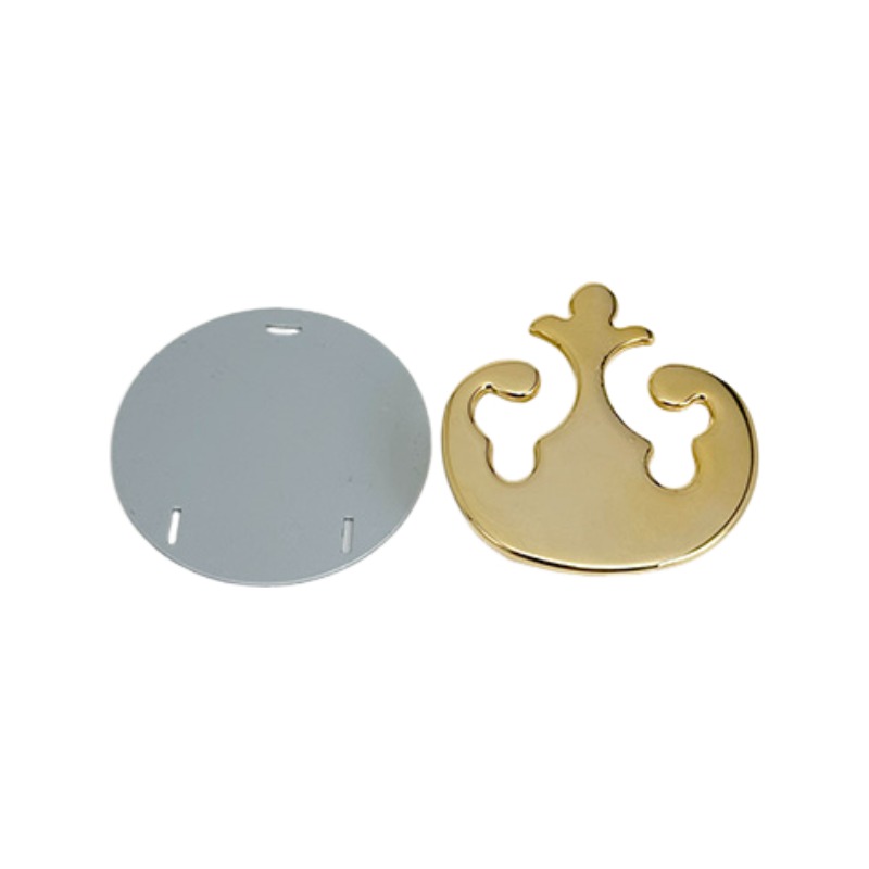 53MM, logo del marchio, ottone, PA033