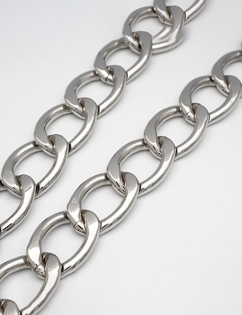 Cadenas de tejido, Aluminio revestido de cobre, RE057