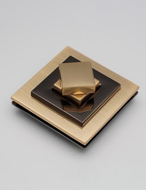 2.3MM,拧锁手袋金属锁扣箱包转锁,锌合金,SJ103
