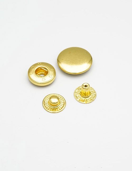 23L(17MM), bottoni a pressione, ottone, TE003
