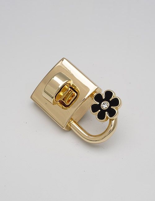 25MM,拧锁手袋金属锁扣箱包转锁,锌合金,SJ047