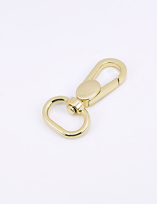 3/4" (19MM),旋转尾环钩扣钥匙扣万向狗扣链条扣,锌合金,WEA9022
