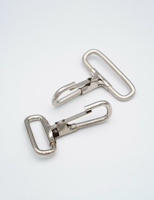 1"(25MM), sztywne karabińczyki, żelazne, WBB5002