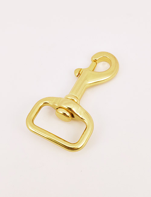 1"(25MM), Mousqueton pivotant, Laiton, WEB5003