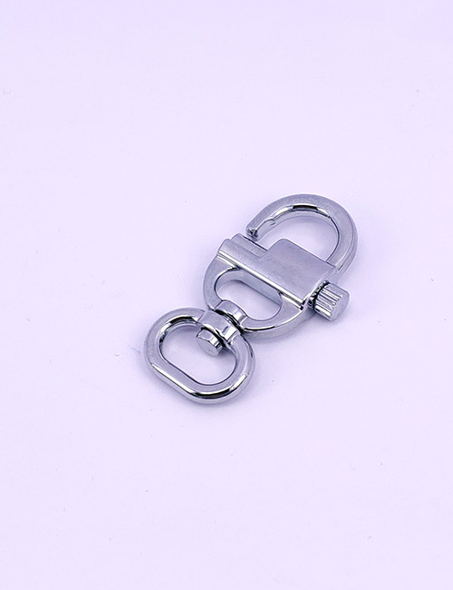 1/2"(13MM), Mousqueton pivotant, alliage de zinc, WEA3017
