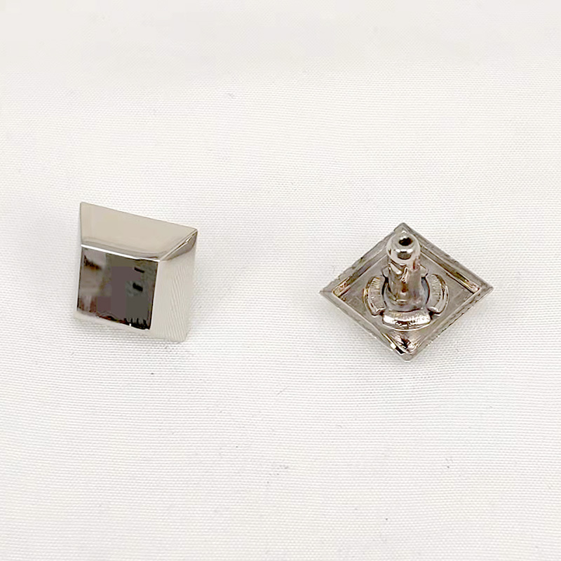 19L(12MM),撞钉和尚头奶嘴钉手袋箱包脚钉装饰钉,锌合金,PD055
