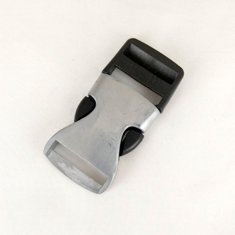 1"(25MM), seitliche Quetschschnalle, Zinklegierung, QKB5004