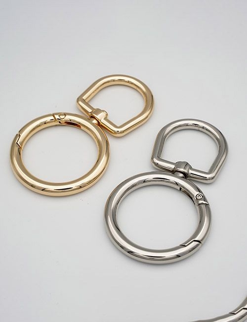 1"(25MM), Mousquetons pivotants, alliage de zinc, WEB5041