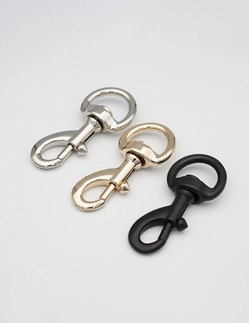 5/8"(15MM),旋转尾环钩扣钥匙扣万向狗扣链条扣,锌合金,WEA5001