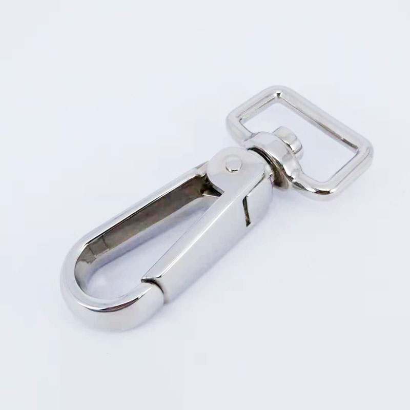 3/4" (20MM),旋转尾环钩扣钥匙扣万向狗扣链条扣,锌合金,WEB0062