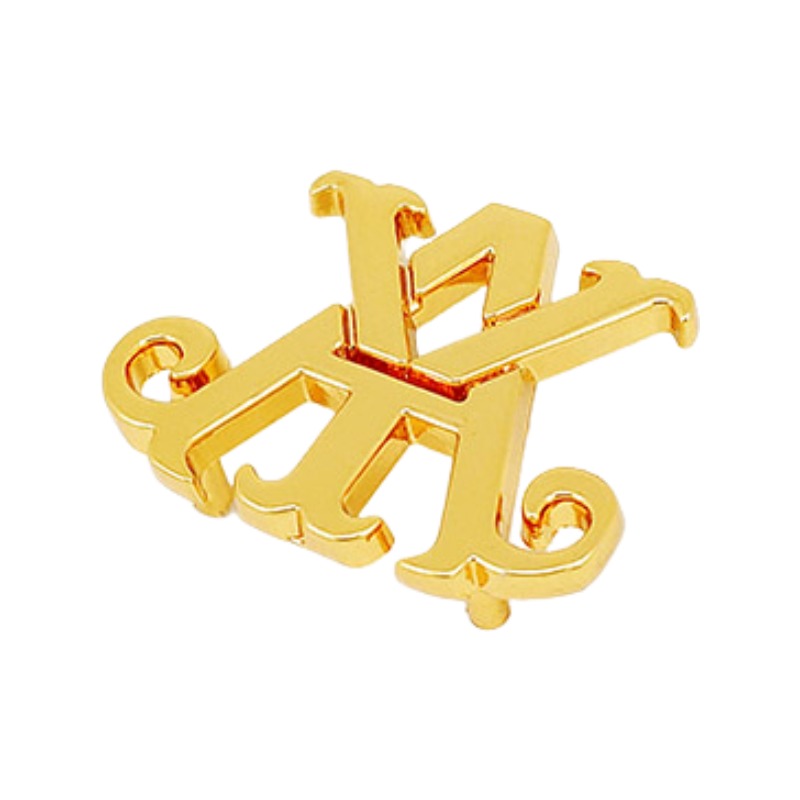 23MM, Brand Logo, Zinc Alloy, PA048