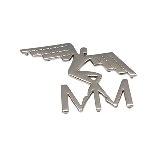 [PA035] 70MM, Markenlogo, Zinklegierung, PA035