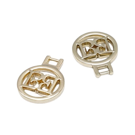 [PB005] 22MM, Charms, Zinc Alloy, PB005