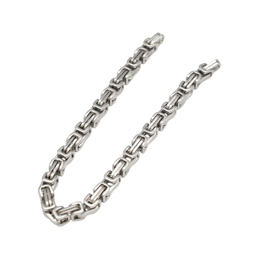 [RB001] Handgefertigte Kette, Edelstahl, RB001