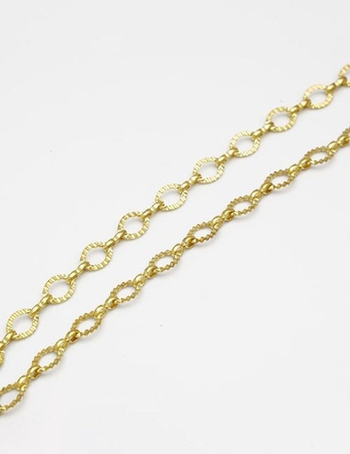 [RB007] Handgefertigte Kette, Messing, RB007