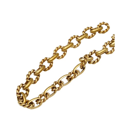 [RB008] Handgefertigte Kette, Messing, RB008