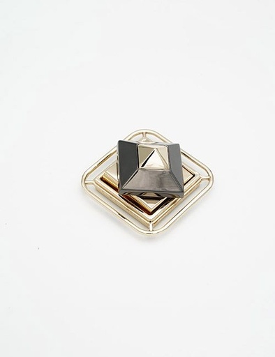 [SJ046] 36MM,拧锁手袋金属锁扣箱包转锁,锌合金,SJ046