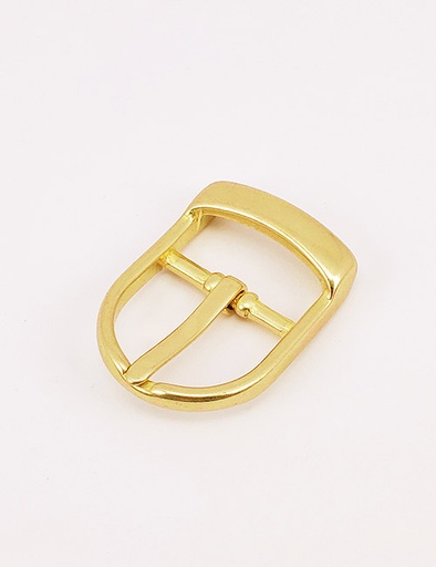 [QAB0020] 3/4" (20MM), Center Bar Buckles, Brass, QAB0020