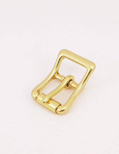 [QJA5001] 5/8" (15MM),手袋背带调节扣滚筒针扣腰带扣,铜,QJA5001
