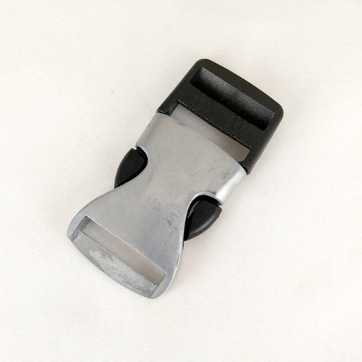 [QKB5004] 1"(25MM), seitliche Quetschschnalle, Zinklegierung, QKB5004