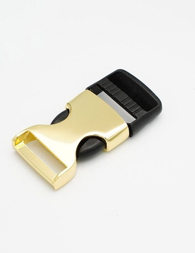 [QKA9002] fibbia a pressione laterale da 3/4" (19 mm), in lega di zinco, QKA9002