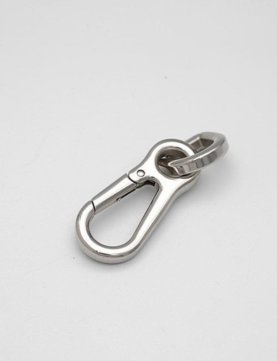 [WBO7001] 1/4"(7MM), starre Karabinerhaken, Edelstahl, WBO7001