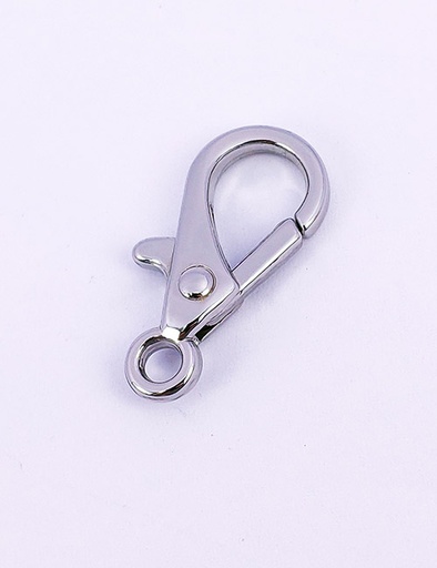 [WBO3002] 1/8"(3MM), starre Karabinerhaken, Zinklegierung, WBO3002