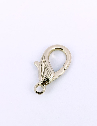 [WBO3004] 1/8"(3MM), starre Karabinerhaken, Zinklegierung, WBO3004