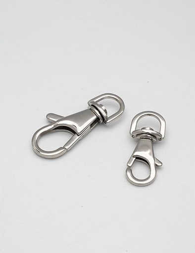 [WEO7002] ganci a scatto girevoli da 1/4" (7MM), acciaio inox, WEO7002