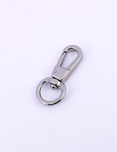 [WEA0010] 3/8" (10MM),旋转尾环钩扣钥匙扣万向狗扣链条扣,锌合金,WEA0010