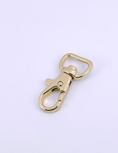 [WEA2014] 1/2" (12MM),旋转尾环钩扣钥匙扣万向狗扣链条扣,锌合金,WEA2014
