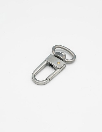 [WEA3011] 1/2"(13MM),旋转尾环钩扣钥匙扣万向狗扣链条扣,锌合金,WEA3011