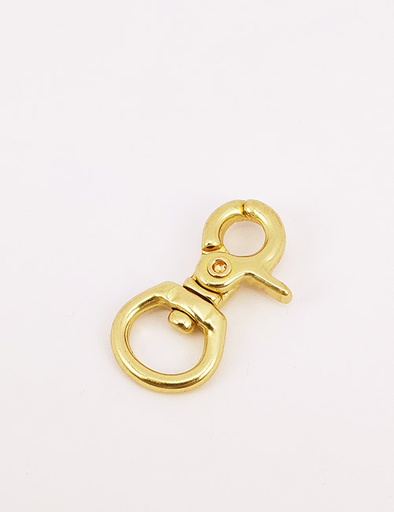 [WEA2006] 1/2"(12MM), Mousquetons pivotants, Laiton, WEA2006