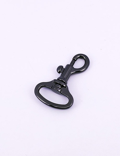[WEA7004] 5/8" (17MM),旋转尾环钩扣钥匙扣万向狗扣链条扣,锌合金,WEA7004