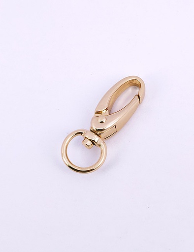 [WEA1010] 1/2" (11MM),旋转尾环钩扣钥匙扣万向狗扣链条扣,锌合金,WEA1010