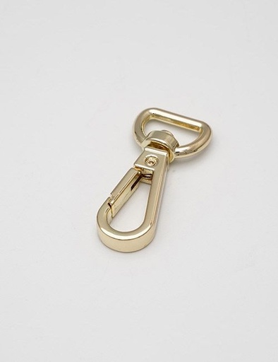 [WEA3005] 1/2" (13MM),旋转尾环钩扣钥匙扣万向狗扣链条扣,锌合金,WEA3005