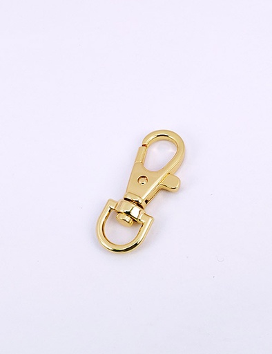 [WEA0011] 3/8" (10MM),旋转尾环钩扣钥匙扣万向狗扣链条扣,锌合金,WEA0011