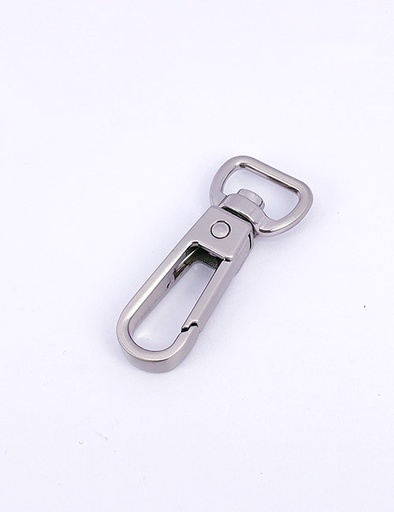 [WEA2021] 1/2" (12MM),旋转尾环钩扣钥匙扣万向狗扣链条扣,锌合金,WEA2021