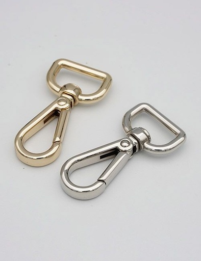 [WEA5005] 5/8" (15 mm), ganci a scatto girevoli, lega di zinco, WEA5005