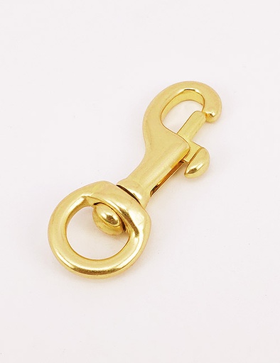 [WEA0005] ganci a scatto girevoli da 3/8" (10 mm), ottone, WEA0005