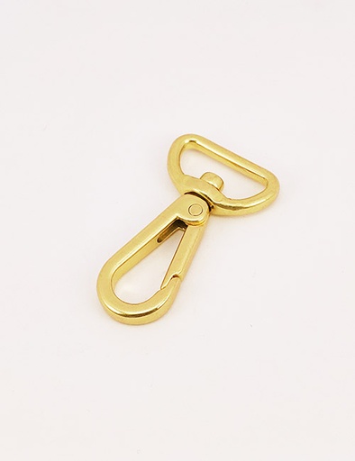 [WEB1008] 3/4"(21MM), drehbare Karabinerhaken, Messing, WEB1008