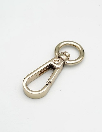 [WEA2024] 1/2"(12MM), Mousqueton pivotant, alliage de zinc, WEA2024