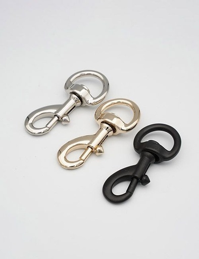 [WEA5001] 5/8"(15MM), Mousquetons pivotants, alliage de zinc, WEA5001