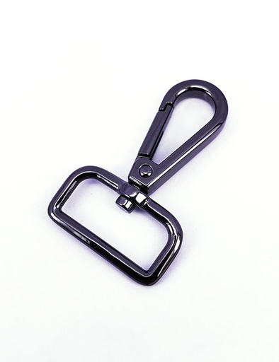 [WEB5035] 1"(25MM), Mousqueton pivotant, alliage de zinc, WEB5035