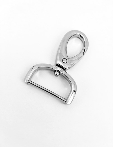 [WEB5034] 1"(25MM), Mousqueton pivotant, alliage de zinc, WEB5034