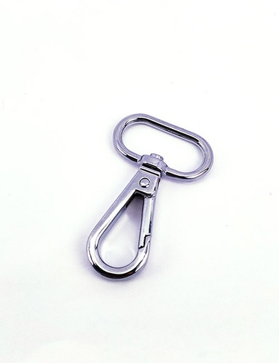 [WEB6010] 1"(26MM), Mousqueton pivotant, alliage de zinc, WEB6010