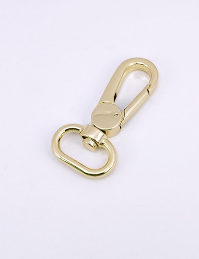 [WEB0023] 3/4"(20MM), Mousqueton pivotant, alliage de zinc, WEB0023