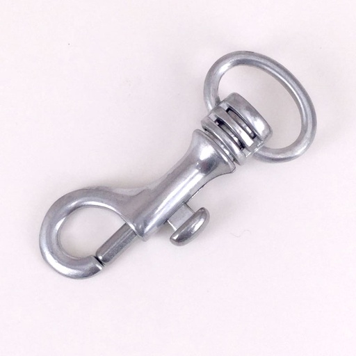 [WEA7006] 5/8"(17MM),旋转尾环钩扣钥匙扣万向狗扣链条扣,锌合金,WEA7006