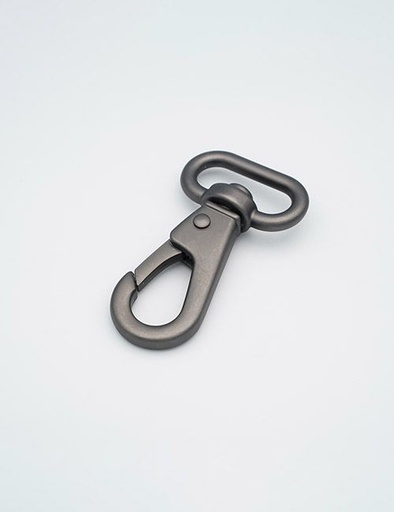 [WEB5001] 1"(25MM),旋转尾环钩扣钥匙扣万向狗扣链条扣,锌合金,WEB5001