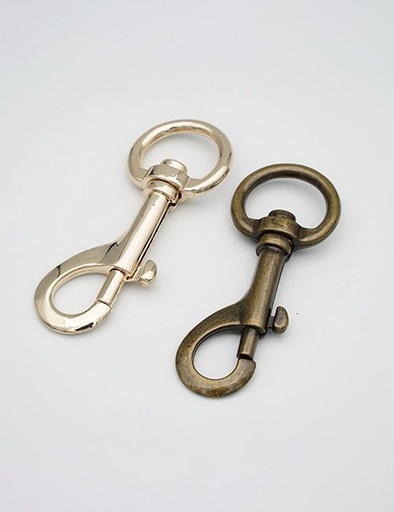 [WEB0039] 3/4" (20MM), Döner Geçmeli Kancalar, Çinko Alaşım, WEB0039